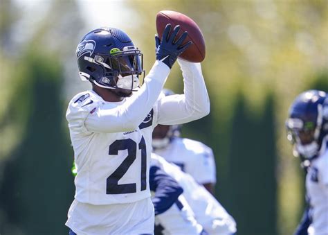 Devon Witherspoon showing he can play inside or outside at cornerback for the Seahawks